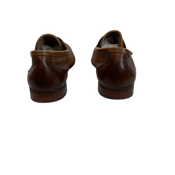 Men’s Moretti‎ Gold Label Leather Loafers Like New Size 12D - Picture 7 of 10